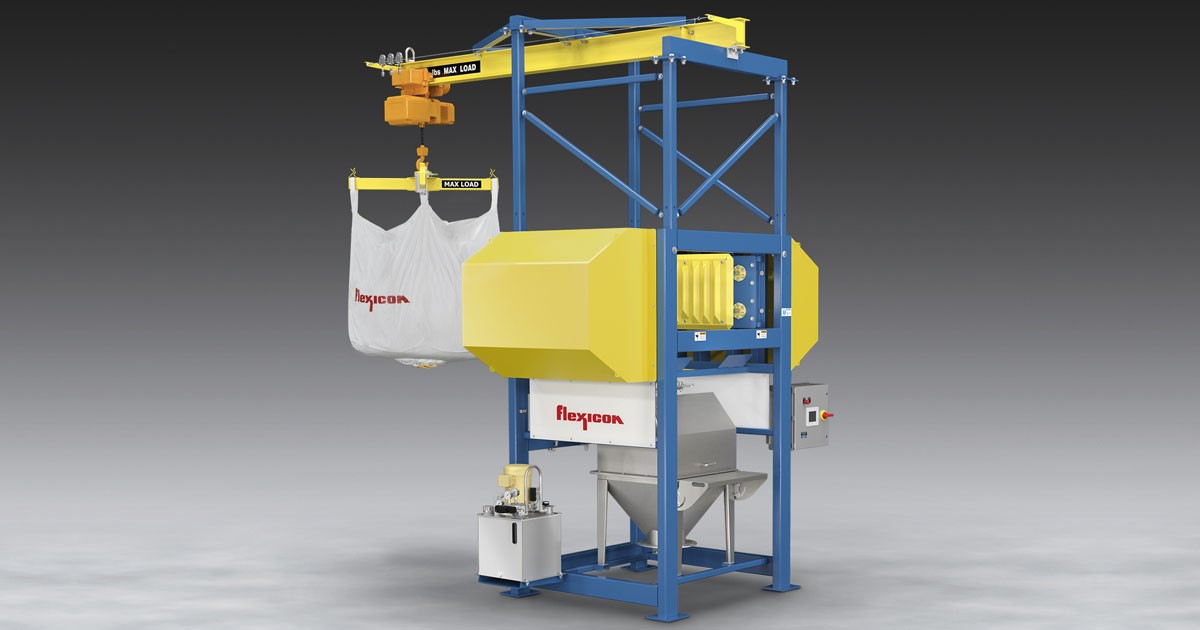 Bulk Bag discharger from Flexicon