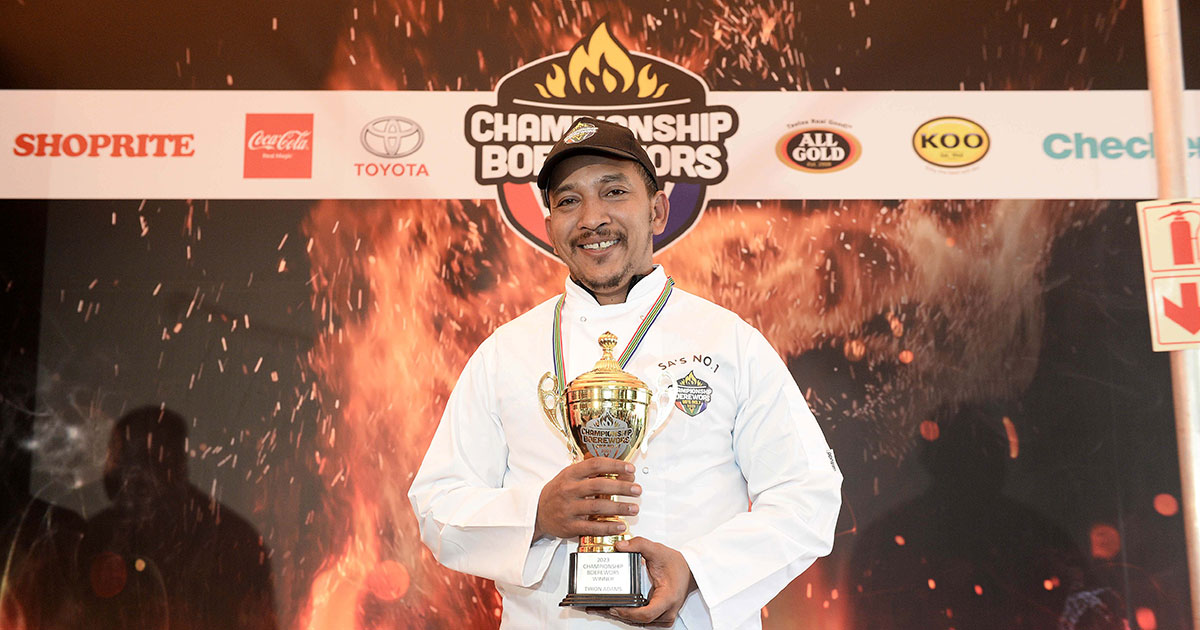 Tyron Adams is the winner of 2023 Boerewors Championship!